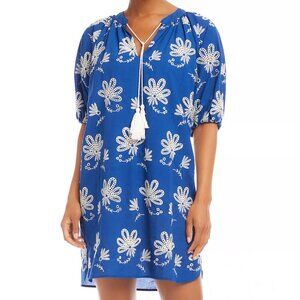 Karen Kane Women's Embroidered Tassel Dress